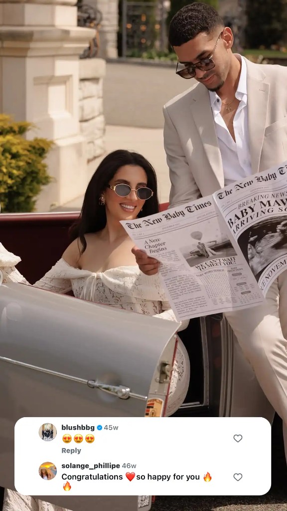Vintage Porsche Speedster wedding photoshoot